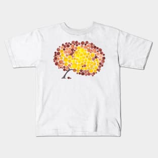 FIRE FALL TREE Kids T-Shirt